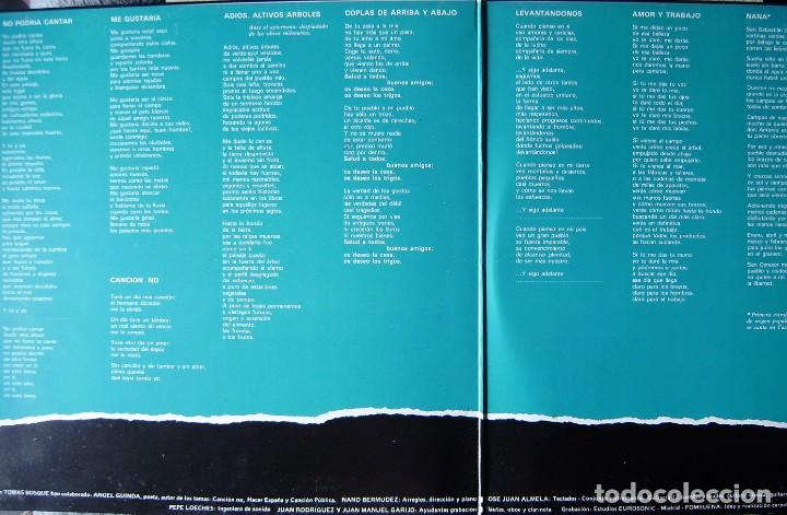Discos de vinilo: TOMAS BOSQUE...EX..ARAGON - Foto 3