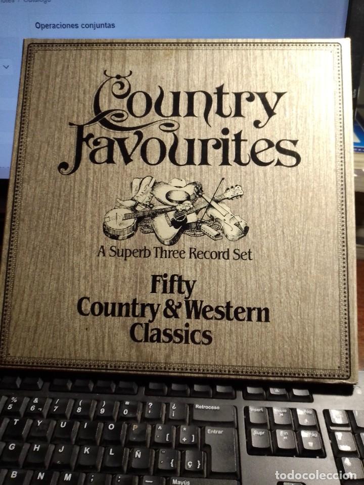 Discos de vinilo: Country favourites - Foto 1