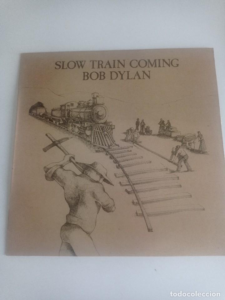 Discos de vinilo: LP Bob Dylan Aloe tes&oacute;n coming - Foto 1