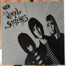 Discos de vinilo: LP VINILO - THE VINYL STITCHES - ALL STRAPPED UP - 2012 DEATH POP RECORDS - UK - GARAGE ROCK. Lote 328366698