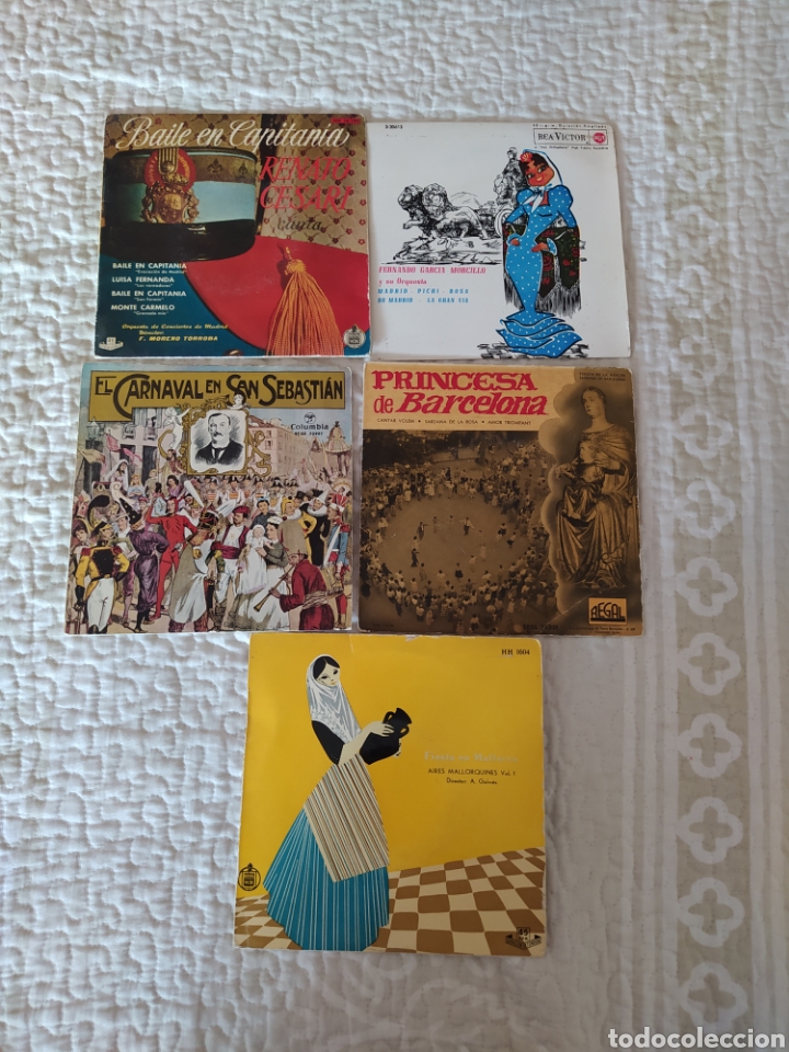 Discos de vinilo: LOTE DE VINILOS - VARIAS MUSICAS- SINGLES - Foto 1