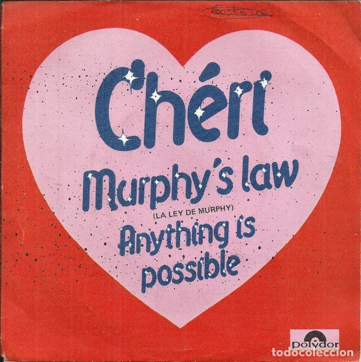 Discos de vinilo: CH&Eacute;RI - MURPHYS LAW / ANYTHING IS POSSIBLE - POLYDOR - 1982 - Foto 1