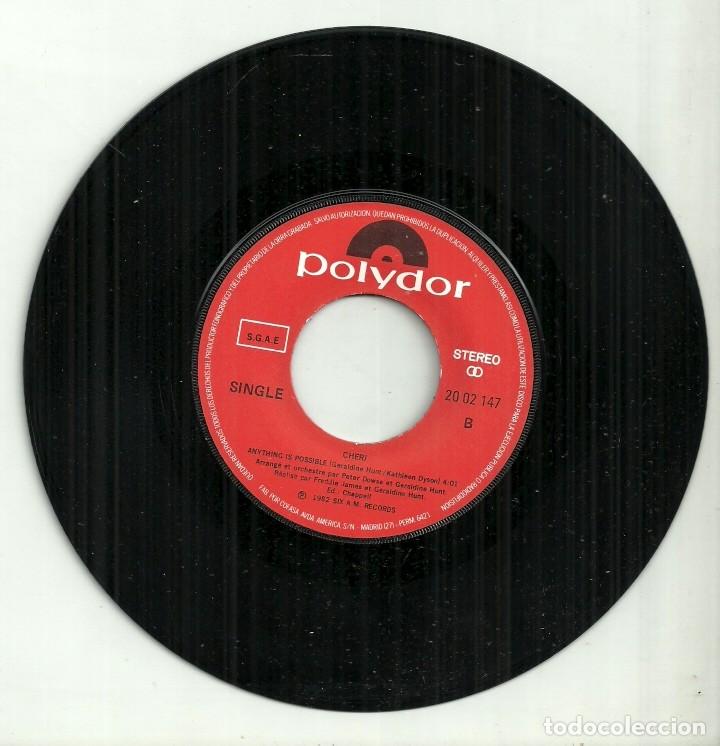 Discos de vinilo: CH&Eacute;RI - MURPHYS LAW / ANYTHING IS POSSIBLE - POLYDOR - 1982 - Foto 3