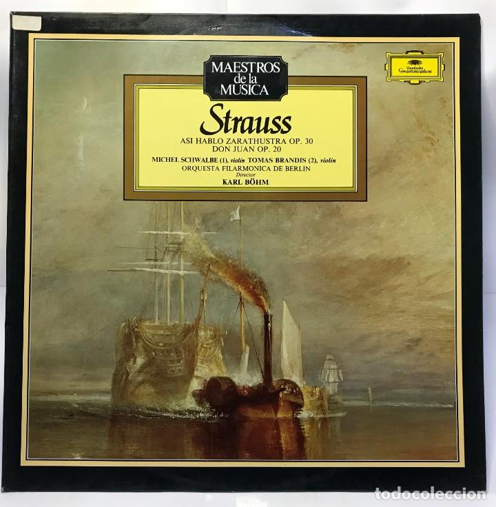Discos de vinilo: Maestros De La M&uacute;sica - Planeta DeAgostini - VINILO - As&iacute; Habl&oacute; Zaratustra Op. 30 / Don Juan Op. 20