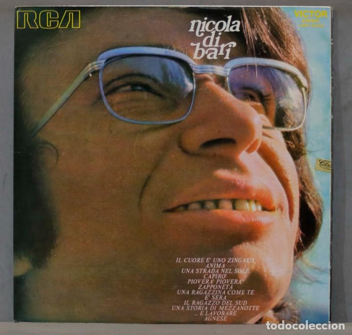 Discos de vinilo: LP. NICOLA DI BARI. IL CUORE E&acute;UNO ZINGARO - Foto 1