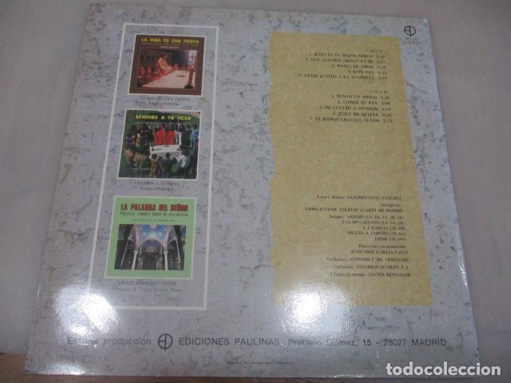 Discos de vinilo: ALFONSO LUNA SANCHEZ Comer tu pan DI3230 - Foto 2