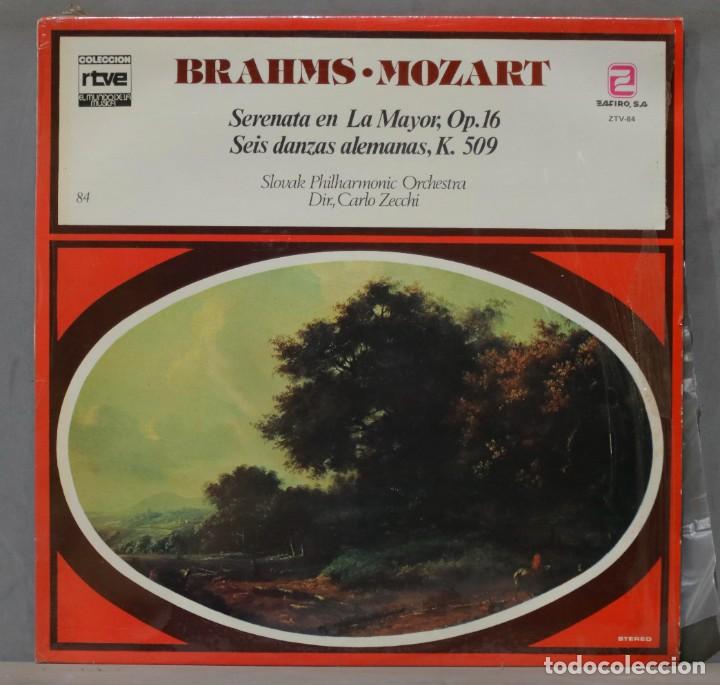 Discos de vinilo: LP. BRAHMS-MOZART. COLECCION RTVE. 84 - Foto 1