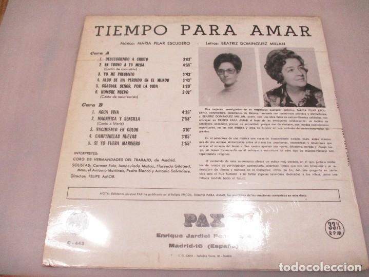 Discos de vinilo: TIEMPO PARA AMAR DI3231A - Foto 2