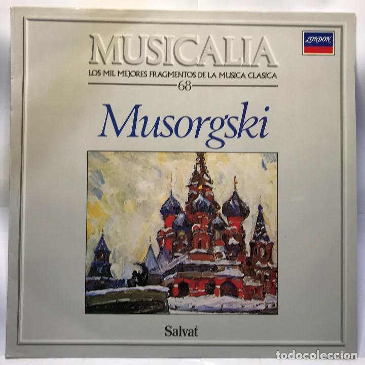 Discos de vinilo: MUSICALIA - SALVAT - DISCO N&ordm; 68. Musorgski