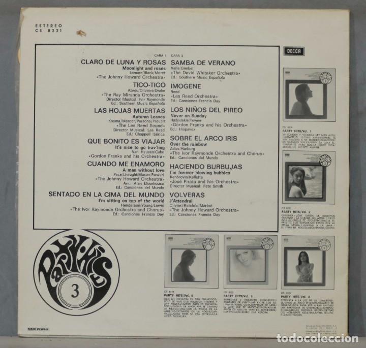 Discos de vinilo: LP. PARTY KIES 3 - Foto 2