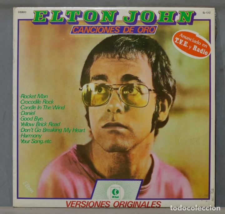 Discos de vinilo: LP. ELTON JOHN. CANCIONES DE ORO - Foto 1