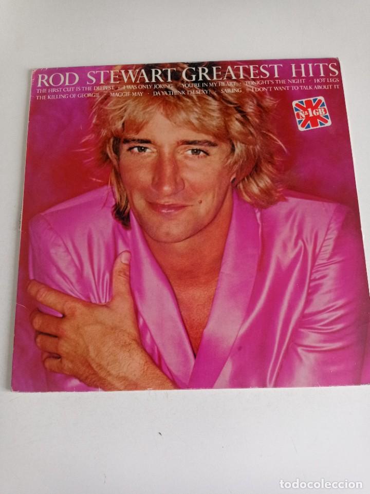 Discos de vinilo: LP RoD Stewart , Greatest hits - Foto 1