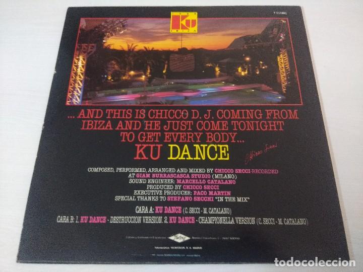 Discos de vinilo: KU DANCE/CHICCO SECCI/VINILO MAXI. - Foto 3