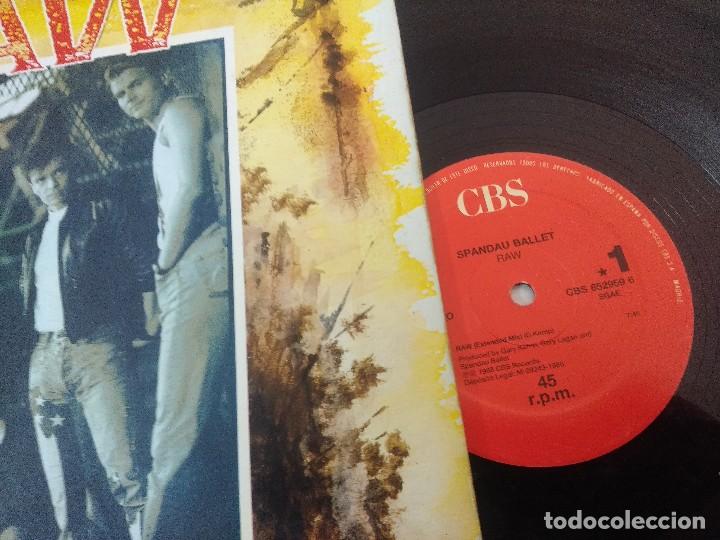 Discos de vinilo: SPANDAU BALLET/RAW/VINILO MAXI. - Foto 2