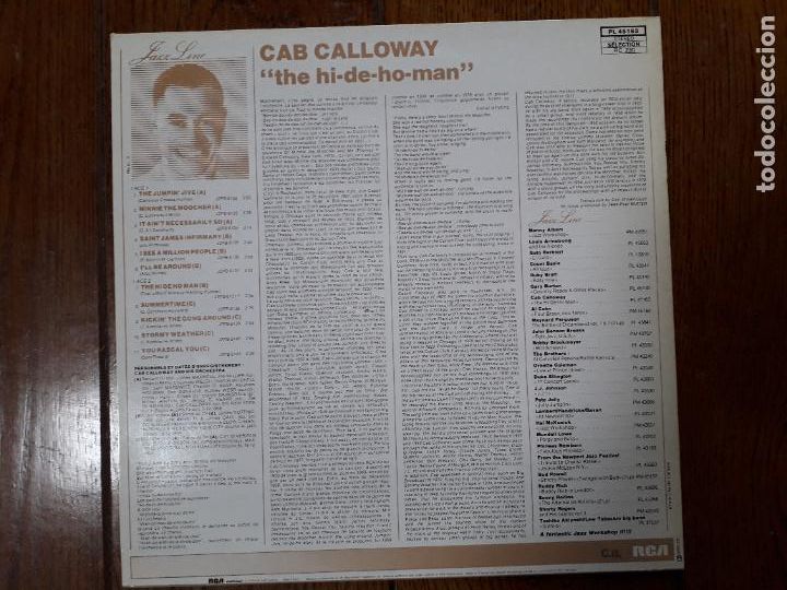 Discos de vinilo: Cab Calloway - the hi-de-ho-man - Foto 2