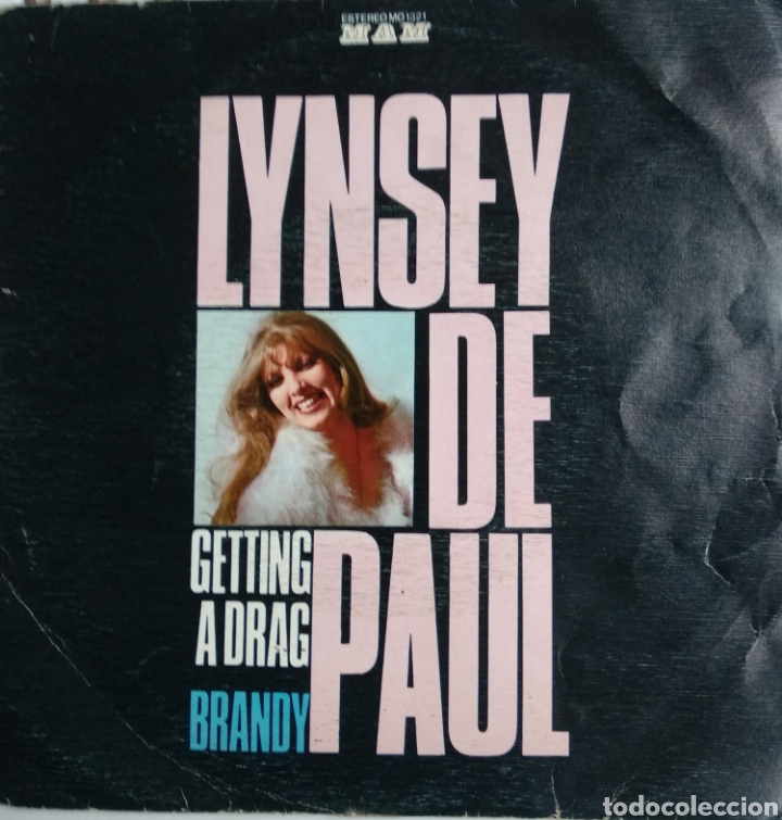 Discos de vinilo: *LINSEY DE PAUL, GETTING A DRAG, SPAIN, MAM, 1973 - Foto 1