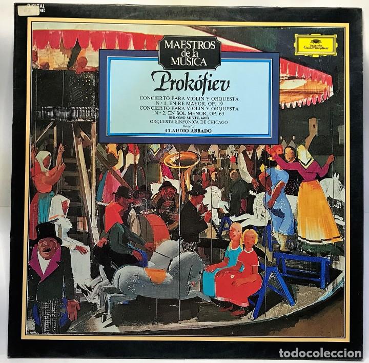 Discos de vinilo: Maestros De La M&uacute;sica - Planeta DeAgostini - VINILO - Prok&oacute;fiev - Shlomo Mintz
