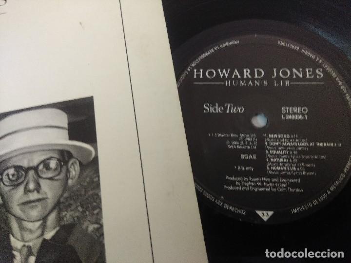 Discos de vinilo: HOWARD JONES/HUMANS LIB/VINILO. - Foto 2