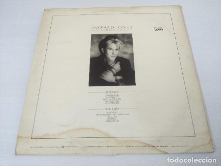 Discos de vinilo: HOWARD JONES/HUMANS LIB/VINILO. - Foto 3