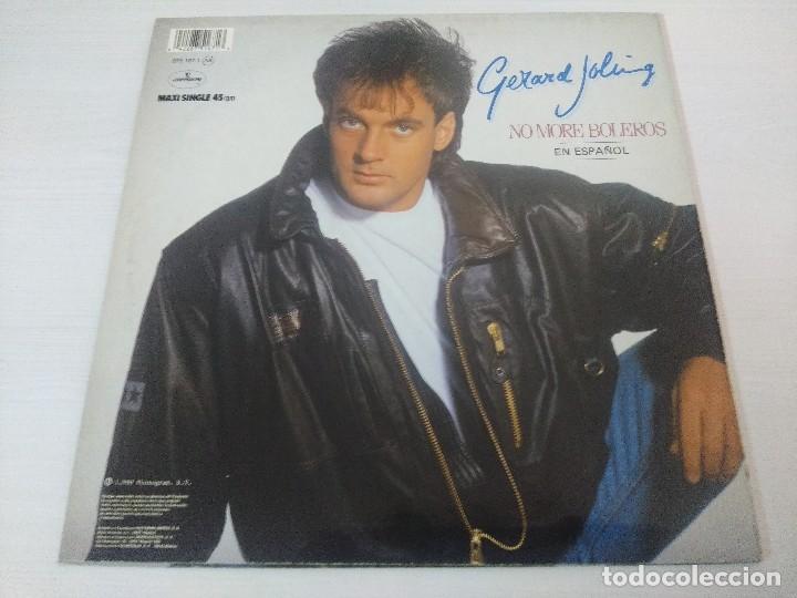 Discos de vinilo: GERARD JOLING/NO MORE BOLEROS/VINILO MAXI. - Foto 3
