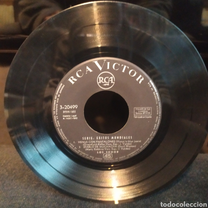 Discos de vinilo: Los Sonor - Serie: Exitos Mundiales 1962 - Foto 3