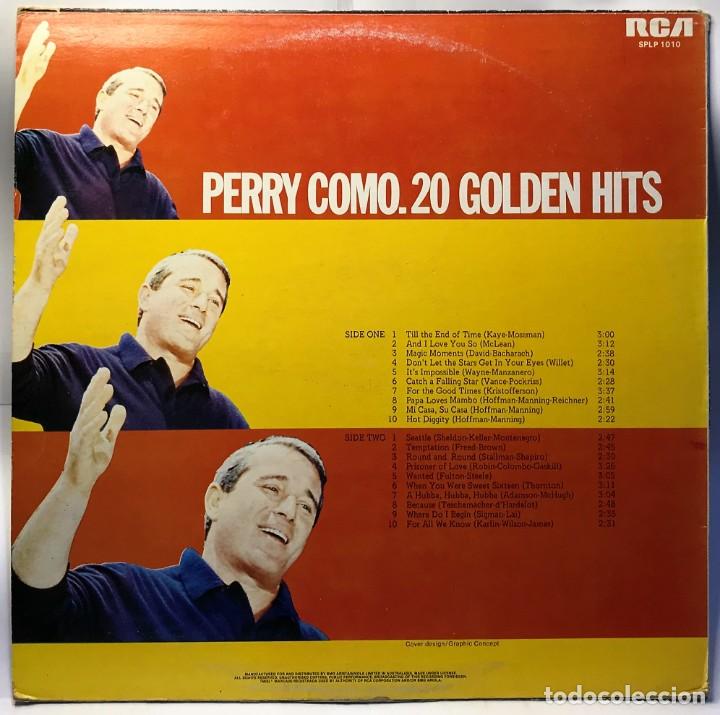 Discos de vinilo: Perry Como &ndash; 20 Golden Hits - Vinyl, LP, Compilation, Reissue - Foto 2