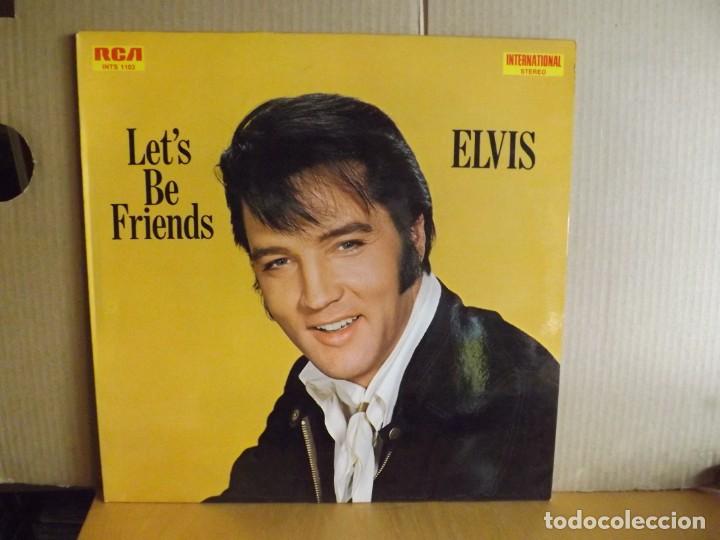 Discos de vinilo: ELVIS PRESLEY ---- LET&acute;S BE FRIENDS - Foto 1