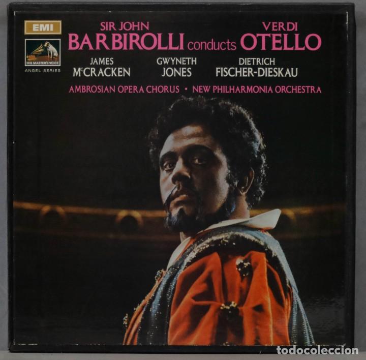 Discos de vinilo: CAJA LP. Otello. BARBIROLLI. VERDI - Foto 1