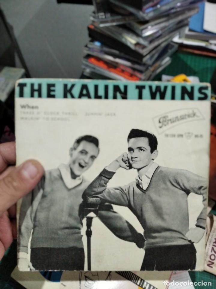 Discos de vinilo: EP THE KALIN TWINS THREE O OCLOCK THRILL - Foto 1