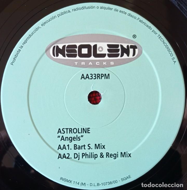 Discos de vinilo: ASTROLINE ** Angels ** 2000 VINILO MAXI SINGLE - Foto 4