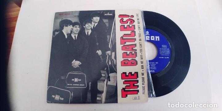 Discos de vinilo: THE BEATLES-EP PLEASE PLEASE ME +3 - Foto 1