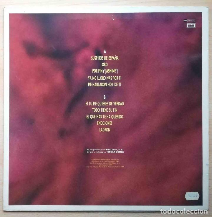 Discos de vinilo: LP Dyango - Suspiros - EMI 1989 - Foto 2