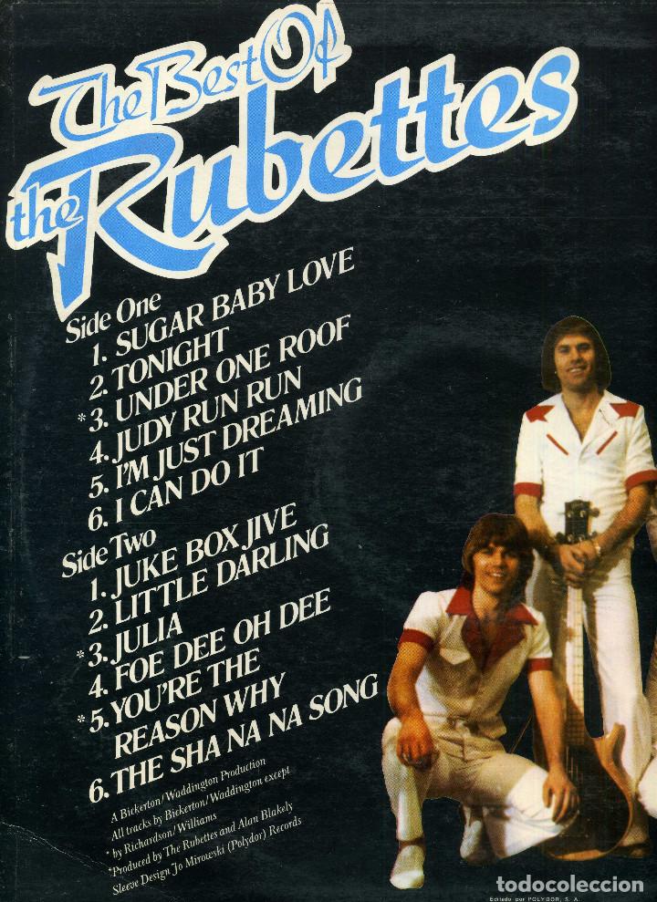 Discos de vinilo: THE RUBETTES - THE BEST OF - Foto 3