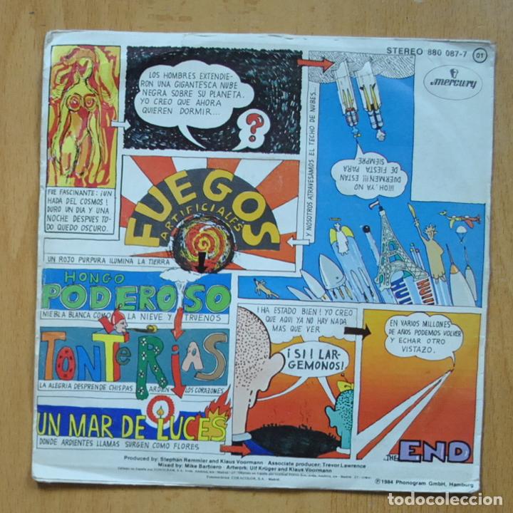 Discos de vinilo: STEPHAN & NINA - FUEGOS ARTIFICIALES - SINGLE - Foto 2