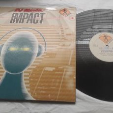 Discos de vinilo: DJ SKRYKER ‎– IMPACT-MAXI-ESPAÑA-1996-. Lote 328882073