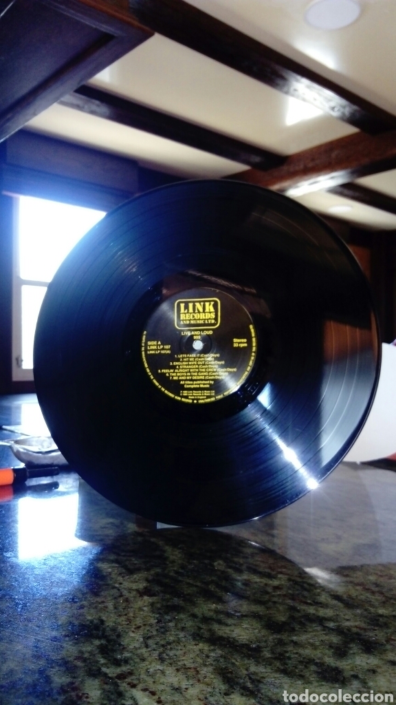 Discos de vinilo: 999-Live and loud - 1989-UK - Foto 3