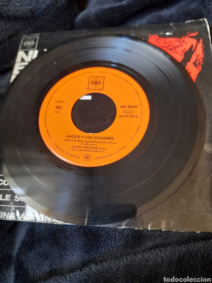 Discos de vinilo: Nuevos &eacute;xitos de Jackie y los Ciclones, editado en Argentina - Foto 3