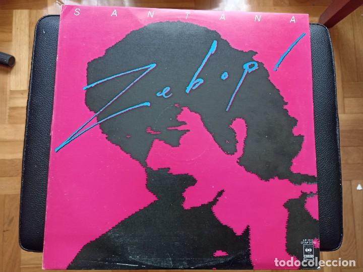 Discos de vinilo: Santana. Zebop!. LP. 1981 - Foto 1
