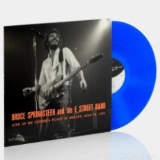 Discos de vinilo: BRUCE SPRINGSTEEN & E-STREET BAND *LP VINILO 180G HQ AZUL LIVE AT MY FATHER´S PLACE 1973 PRECINTADO