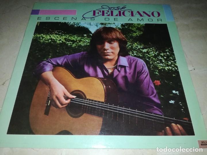 Disques de vinyle: JOSE FELICIANO-ESCENAS DE AMOR-CONTIENE ENCARTE