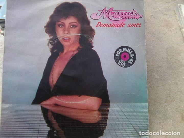 Discos de vinilo: Manuela - Demasiado Amor (Emi, 1983) - Foto 1