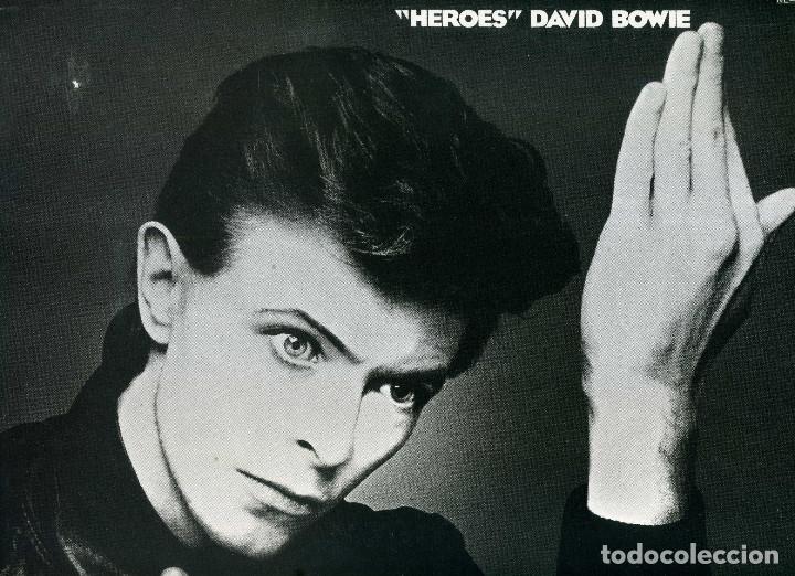 Discos de vinilo: DAVID BOWIE - HEROES - Foto 4