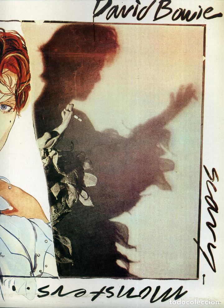 Discos de vinilo: DAVID BOWIE - SCARY MONSTERS - Foto 2