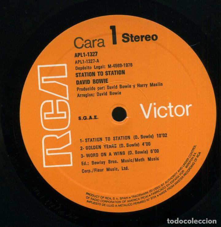 Discos de vinilo: DAVID BOWIE - STATION TO STATION - Foto 1