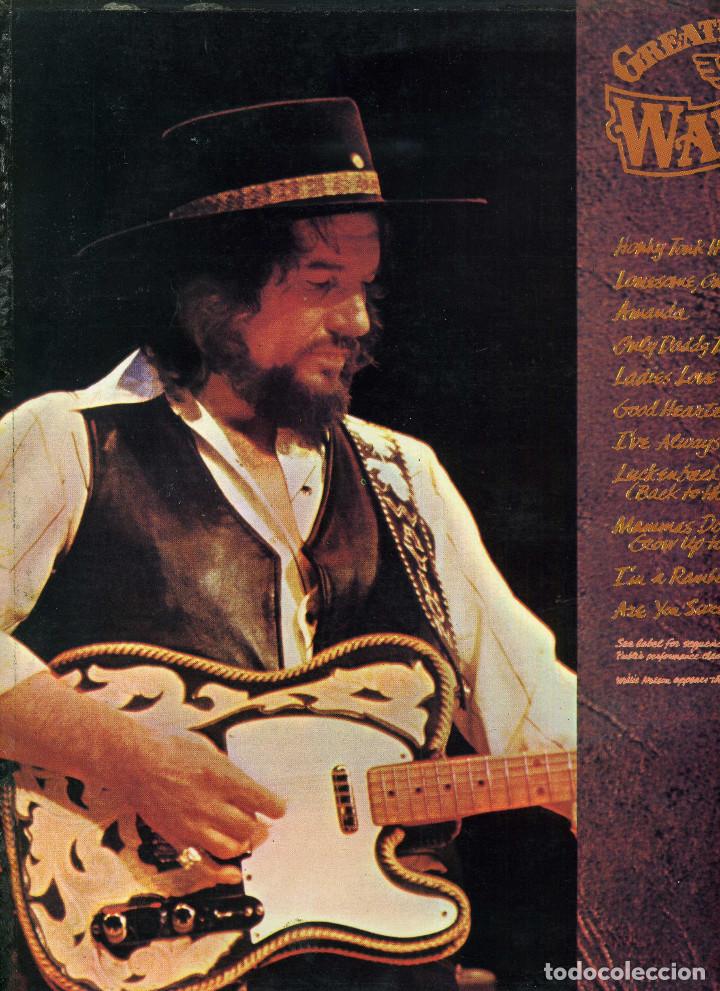Discos de vinilo: WAYLON - GREATEST HITS - Foto 3