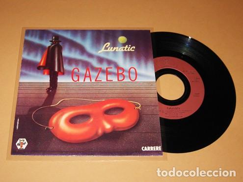 Discos de vinilo: GAZEBO - LUNATIC - SINGLE - 1983 - ITALO DISCO - Foto 1