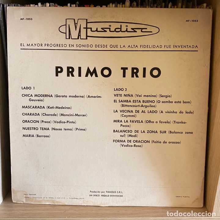 Discos de vinilo: Primo Trio &lrm;&ndash; Primo Trio 1965 - Foto 2