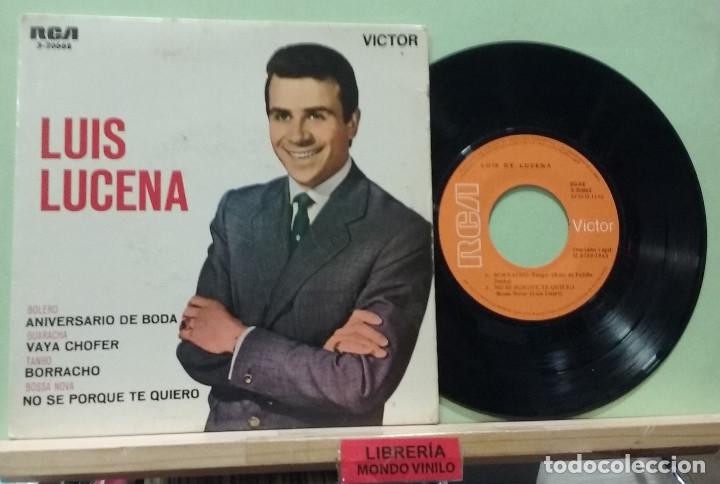 Discos de vinilo: Luis Lucena. RCA 1963 -- EP - Foto 1