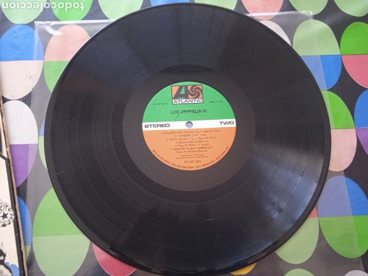 Discos de vinilo: Led Zeppelin III - Foto 4