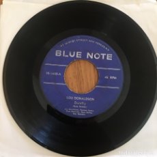 Discos de vinilo: LOU DONALDSON PECK TIME ORIG BLUE NOTE SINGLE USA 1957 GRAN HARD BOP JAZZ ESCUCHALO. Lote 329337068
